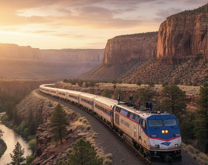 There’s a notable resurgence in rail travel across the United States.